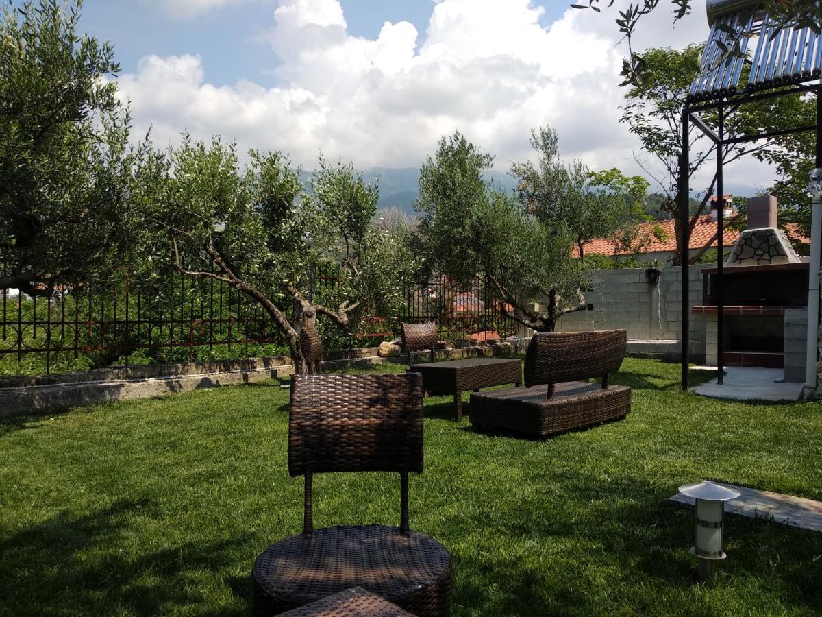 Villa Agnanti Apts And Suites Agio Pnevma Exteriör bild