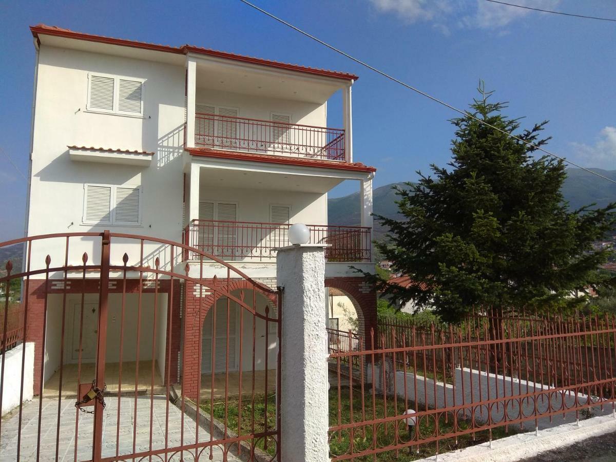 Villa Agnanti Apts And Suites Agio Pnevma Exteriör bild